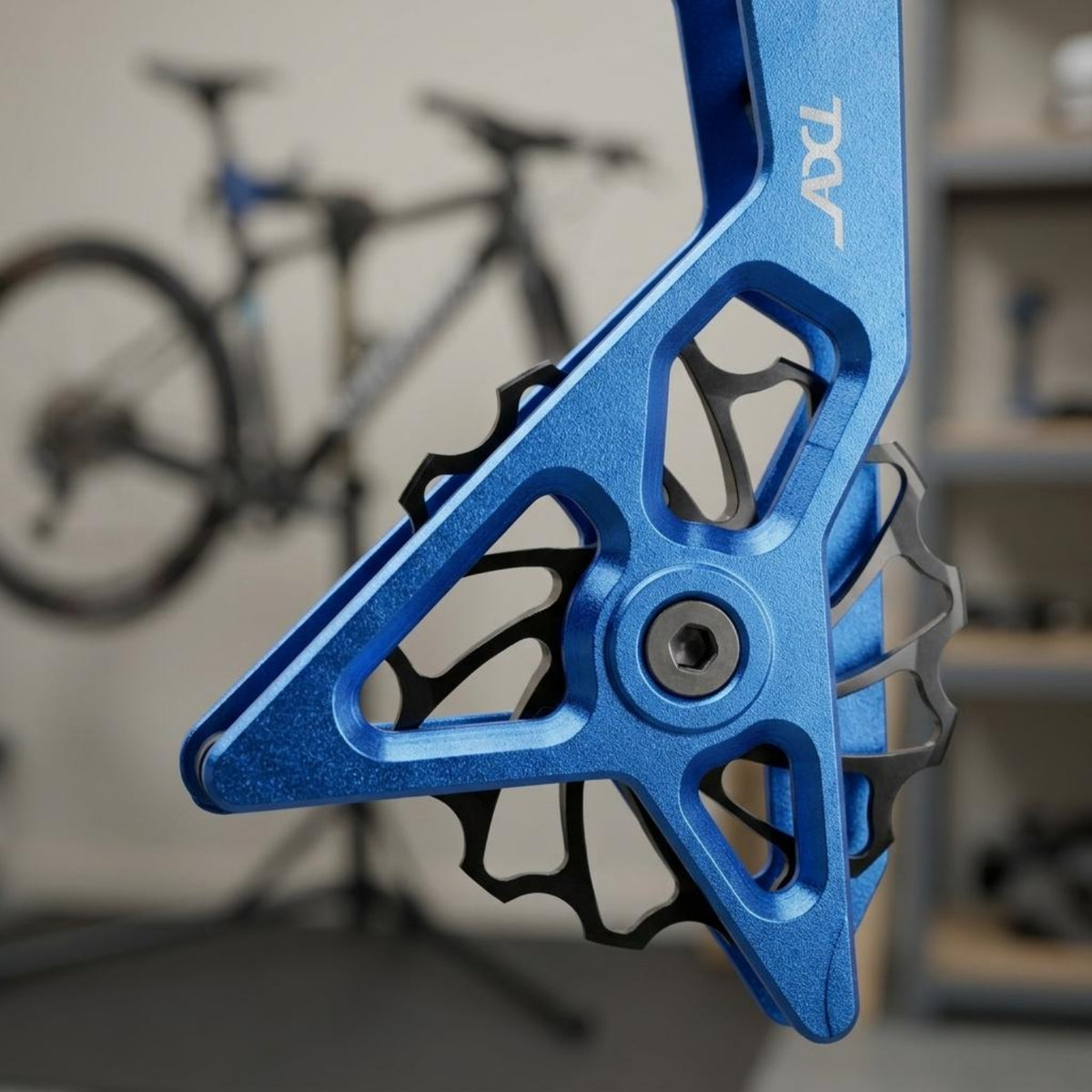 Road Bike Derailleur Frame CNC-Machined Aluminum Derailleur Frame Lightweight