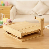 Soap Cutting Tool with Wire Bamboo Wire Soap Cutter Wooden for Crafters, Craft Studios