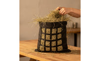 Hanging Hay Feeder Bag Heavy-Duty Slow Feed Hay Bag with Mesh Front for Horses, Equestrians, Stable, Stall, Horse Trailer