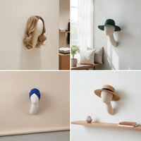 Mannequin Head with Long Neck Professional Wall Mannequin Head rack for Shop Owners