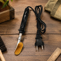 Handheld Plastic Welder with Flat Tip Electric Plastic Fusing Iron Non-Slip Rapid Heating for Workshop