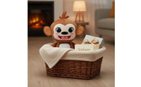 Soft Toy Monkey with Sound Machine Ambient Sound Toy Soothing for Travel