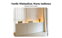 Space-Saving Floating Media Console Modern Aesthetic Floating TV Shelf Minimalist Design Entertainment Console Solid Wood Central Core for Apartment Dwellers, Homeowners, Interior Designers, Living Room, Home Theater, Bedroom, Entryway