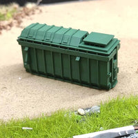 HO 1/87牵引变电站变压器 铁路大件运输件 火车沙盘树脂模型 G100