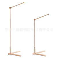 Wooden Baby Crib Mobile Holder with Adjustable Stand