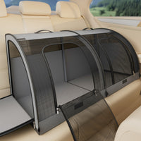 Car Pet Cage Foldable Pet Crate Fold Flat Travel Carrier for Dog Owners