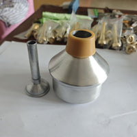 Aluminum Alloy Trumpet Mute with Wah Effect for Noise Reduction