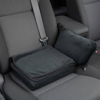 Flannel Trip Blanket Pillow Foldable Trip Blanket Pillow Set Zippered for Outdoor