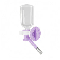 Small Pet Water Bottle Transparent for Rabbits, Chinchillas