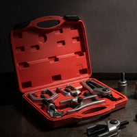 Ball Joint Removal Tool Kit Heavy-Duty Ball Joint Separator with Carrying Case Automotive Pitman Arm and Tie Rod End Puller for Mechanics, Home Garage