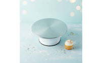 Effortless 360° Rotation Cake Turntable Non-Slip Rotating Cake Decorating Stand Easy to Clean 12 Inch Aluminum Alloy Turntable Heavy Duty for Bakers, Pastry Chefs, Bakery