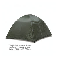 Double-Layer Single Person Tent Breathable Single-Person Tent Lightweight Compact for Backpackers, Camping