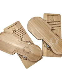 Pilates Wooden Foot Rotation Trainer Hip Lifter Hip Joint External and Internal Rotation Measurement Recorder