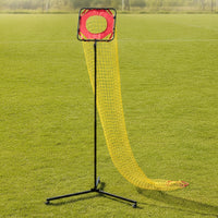 Volleyball Training Net with Target Heavy Duty Volleyball Passing Net with Wheels Adjustable for Coaches