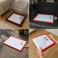 Hippy Dog Cooling Mat Reversible Waterproof Pet Bed for All Seasons