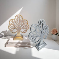 Tree of Life Statue Gift Idea Resin Art Ornament Modern Design for Party, Office