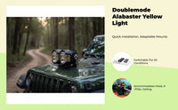 60W waterproof LED fog lights