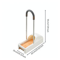 Automatic Shoe Cover Dispenser with Handle Stable for Entryway, Visitors