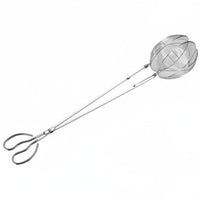 Extended Design Long Handle Mesh Clamp Multi-Purpose Stainless Steel Aquatic Creature Catcher Comfortable Grip Scissor Type Aquatic Creature Grabber Easy to Clean for Farmers