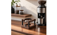 coffee Pressing Station Functional Portafilter Holder Organizer for Cafe