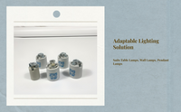 Ceramic E27 holder, heat resistant