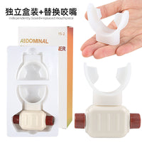 Portable Lung Capacity Abdominal Trainer with Adjustable Resistance for Exercise, Running, Swimming, and Fitness