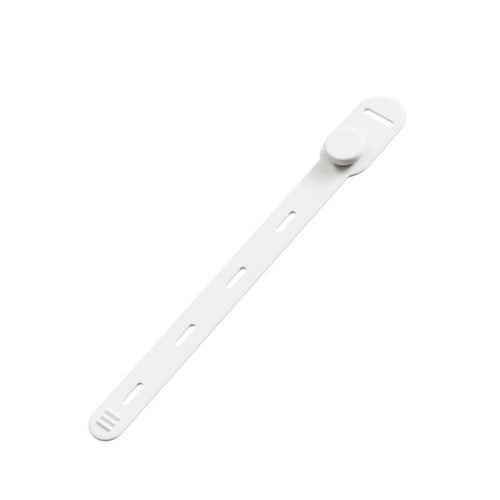 Silicone Cable Tie with Snap Button Flexible Cord Keeper Soft for Students