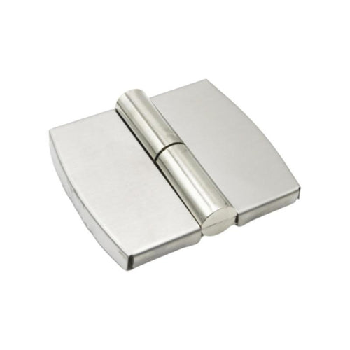 Stainless Steel Automatic Closing Partition Hinge, Surface-Mounted Toilet Door Hardware, Weight-Activated, Adjustable, Public Restroom, Easy to Install, Detachable, Suitable for Right Side Exit