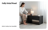 Minimalist Drawer Nightstand Sturdy and Long-Lasting Nightstand with Drawers