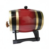 Wooden Grape Barrel Solid Wood Oak Aging Barrel Custom-Crafted for Restaurant