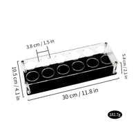 Acrylic Liquor Glass Holder Modern Design Barware Long-Lasting for Nightclub