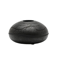 Flame Effect Humidifier Sleek Desktop Humidifier Flame Dispenser Portable Mist Maker Small for Desk, Bedroom