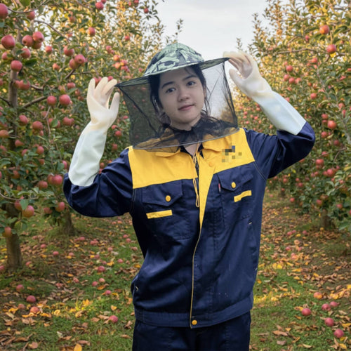 Cowboy Design Beekeeper Hat Sun Protection Beekeeping Head Protector for Apiary
