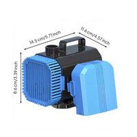 Quiet Underwater Pump for Aquariums, Ponds, Hydroponics