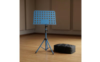 Folding Music Stand Metal Construction Folding Sheet Music Stand Phone Holder