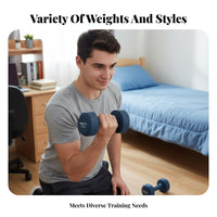 2 Pieces 5kg Hexagonal Dumbbell long-lasting Hand Weight space-saving for Beginners, Women