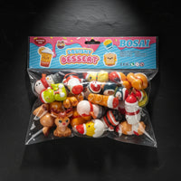 24 Pieces Stress-Relief Food Squishy Toy Squeezable Slow-Rising Squishy Toy Soft Slow-Rising Squishies Cute for Children, Party Favors, Classroom Rewards, Gift Bags