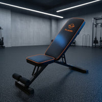 Adjustable Workout Bench Compact Incline Bench Space-Saving for Home Gym, Adults