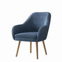 Upholstered Armchair Ergonomic Design Upholstered Tub Chair Long-Lasting Frame