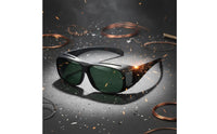 Shockproof Resistant Metalworking Glasses Protection Metalworking Goggles Lightweight Laser Safety Glasses for Welders, Professionals