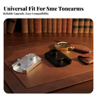 SME Tonearm Base Aluminum Alloy Tonearm Mounting Plate Audiophile Grade