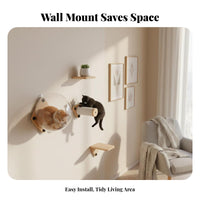 personalizedizable Cat Shelf System Drill Installation personalizedizable Cat Hexagon Space-Saving Pet Furniture for Apartment Dwellers, Indoors, Living Room, Playroom