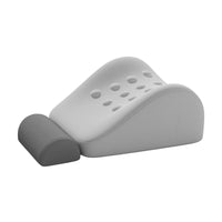 2 Pieces Reclining Wedge Pillow Set Contoured for Reading