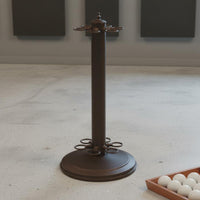 6-Hole Cue Rack Organized Display Metal Billiard Cue Stand Easy to Reach