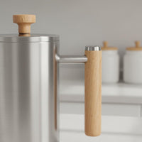 Coffee Press Coffee Brewer 3-Tier Filtration System Coffee Press Insulated Coffee Plunger Spill-Resistant-Resistant Spout Cool