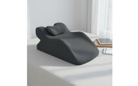 Multi-Functional Ergonomic Prone Sleeping Pillow Versatile Use Ergonomic Prone Pillow Non-Slip Bottom Memory Foam Support Wedge Cushion Removable Washable Cover for Book Readers, Office