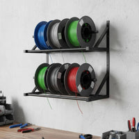 3D Printer Filament Rack Rectangular Storage Solution Space-Saving