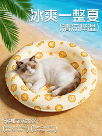 夏季宠物清凉冰窝凉席垫子猫窝夏季睡觉降温神器狗狗夏天睡垫凉垫