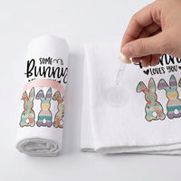 Easter Kitchen Towels Absorbent Dish Towels Spring Decoration Hand Towels Cleaning Cloth for Home Cooking