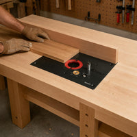 Trim Router Lift Table Stable Clamping Woodworking Tool Sturdy and Long-Lasting
